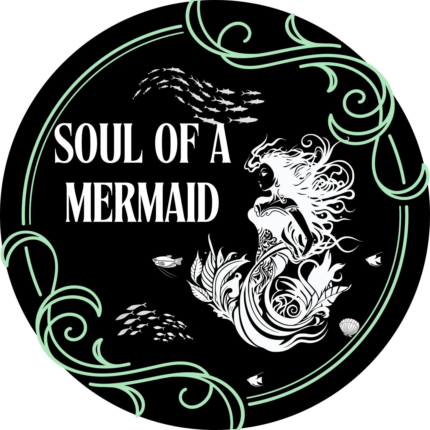 Car Window Sticker - Soul Of A Mermaid