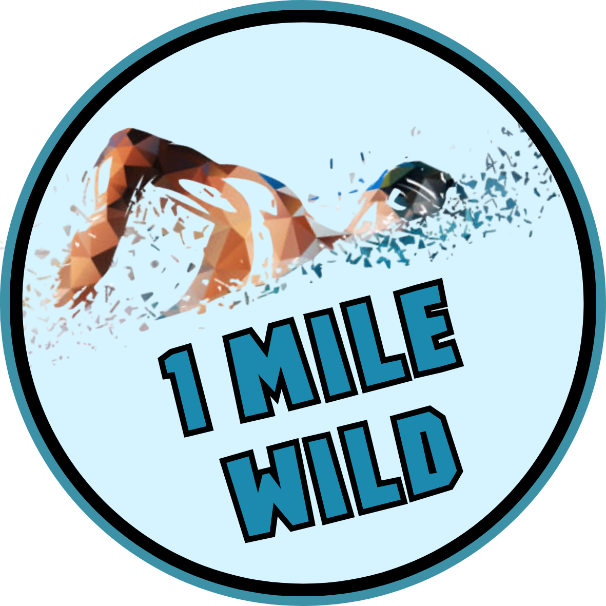 1 Mile Swim Patch