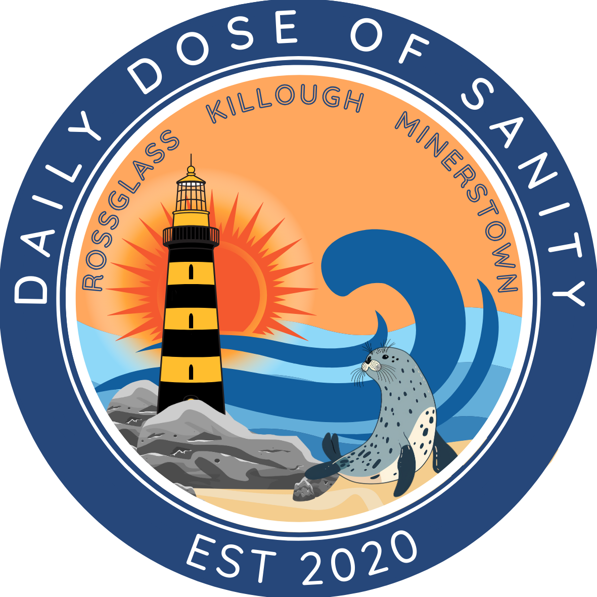 Daily Dose Of Sanity Swim Group Sew On Patch