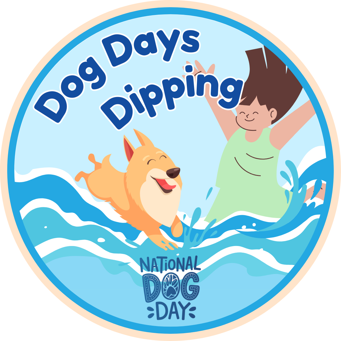 Dog Days Dipping Gal