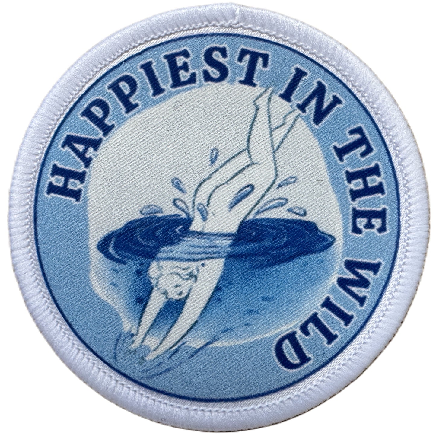 Happiest In The Wild Sew On Patch