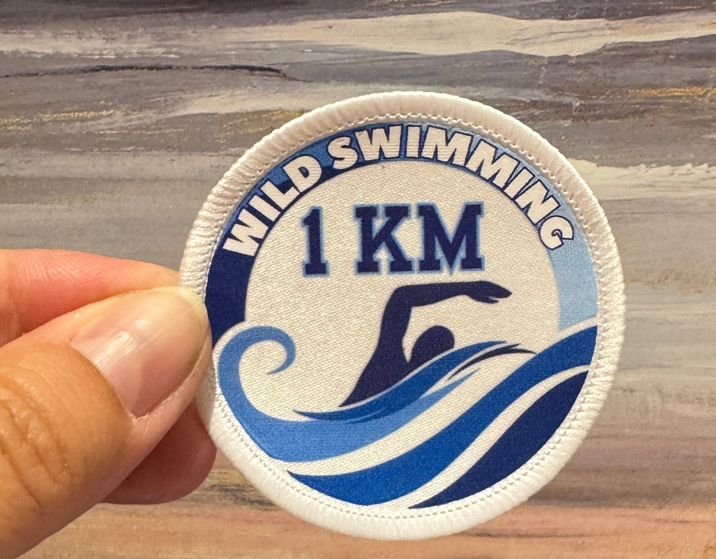 1 KM Swim Patch
