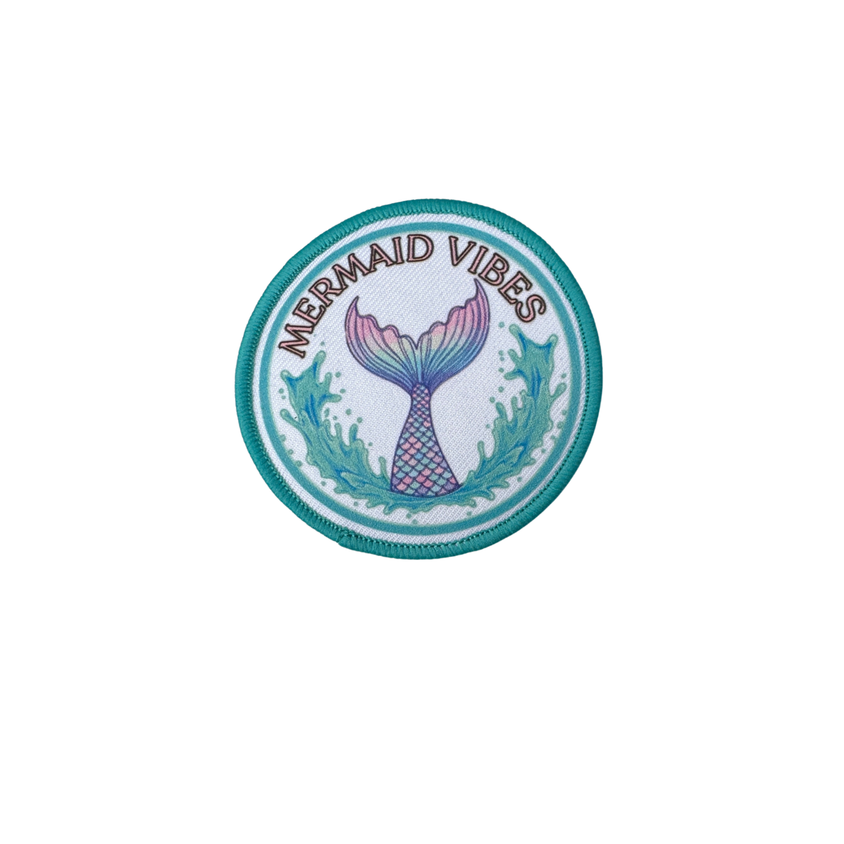 Mermaid Vibes Patch & Sticker Bundle