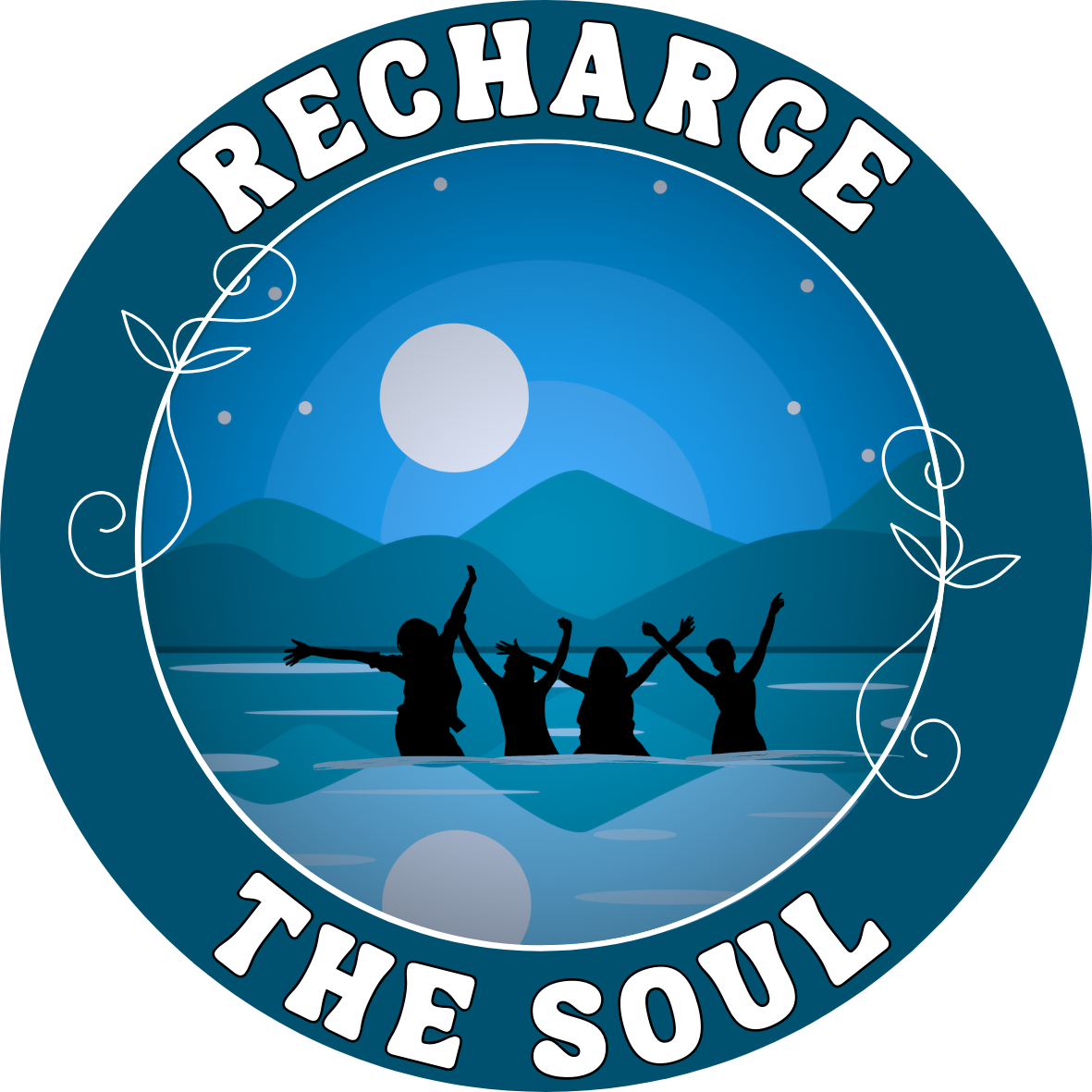 Car Window Sticker - Recharge The Soul