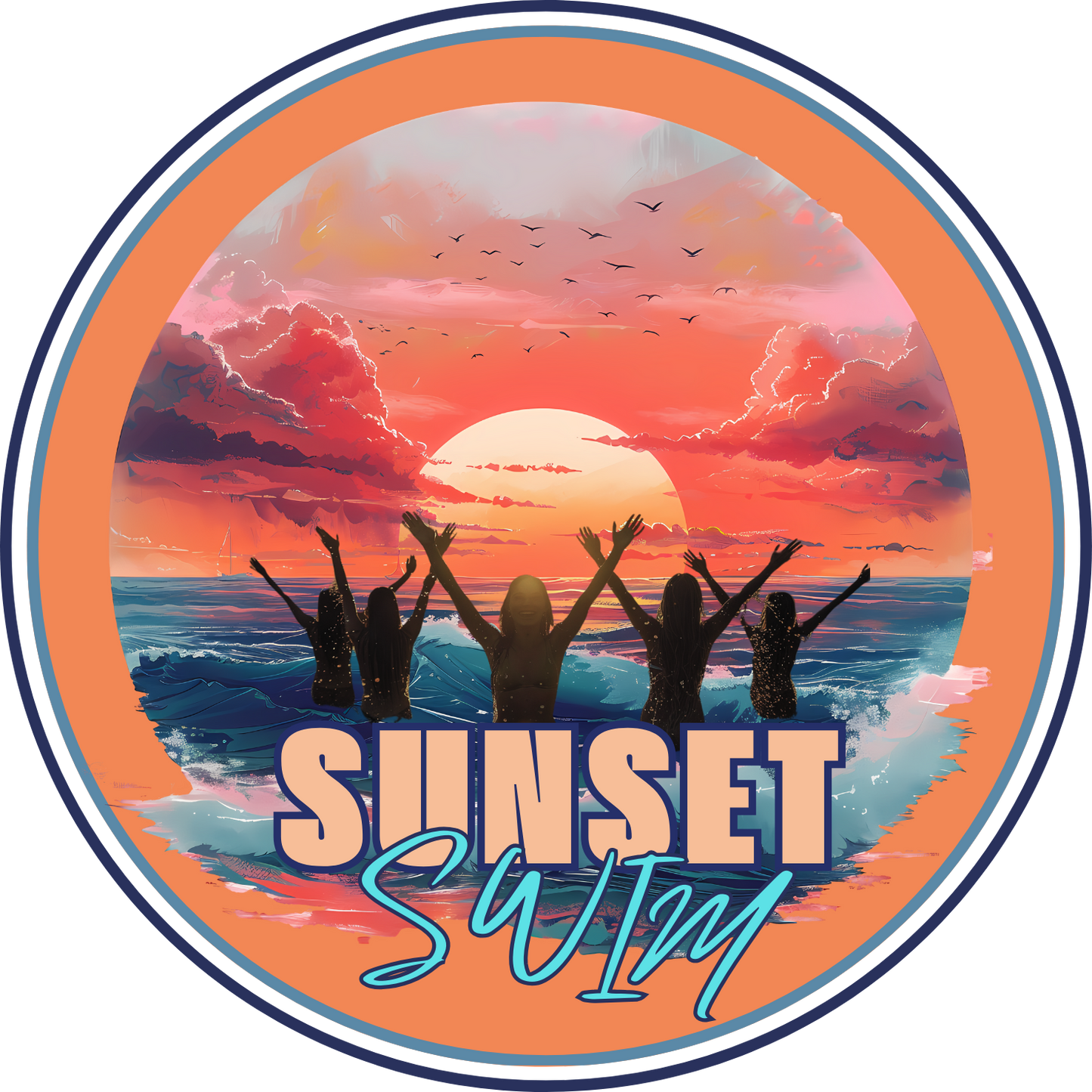 Sunset Swim