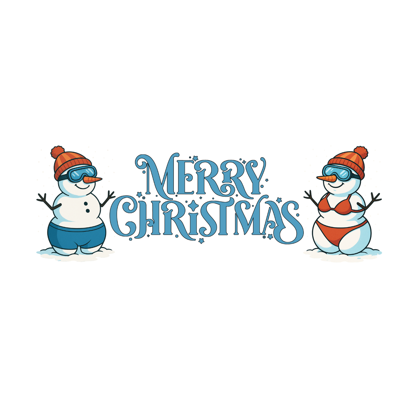 Christmas Gift Patch & Card - The Polar Pair