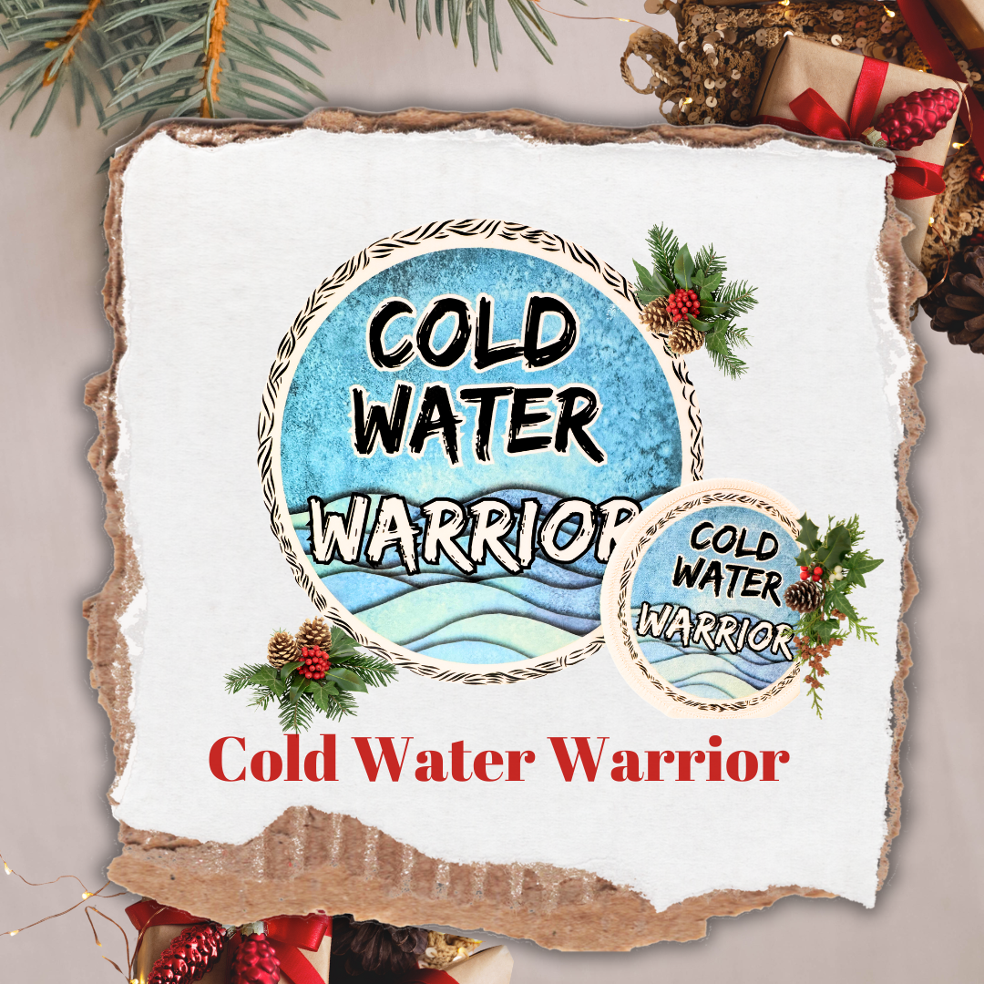 Cold Water Warrior Patch & Bumper Sticker Bundle