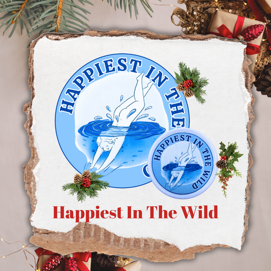 Happiest In The Wild Patch & Sticker Bundle