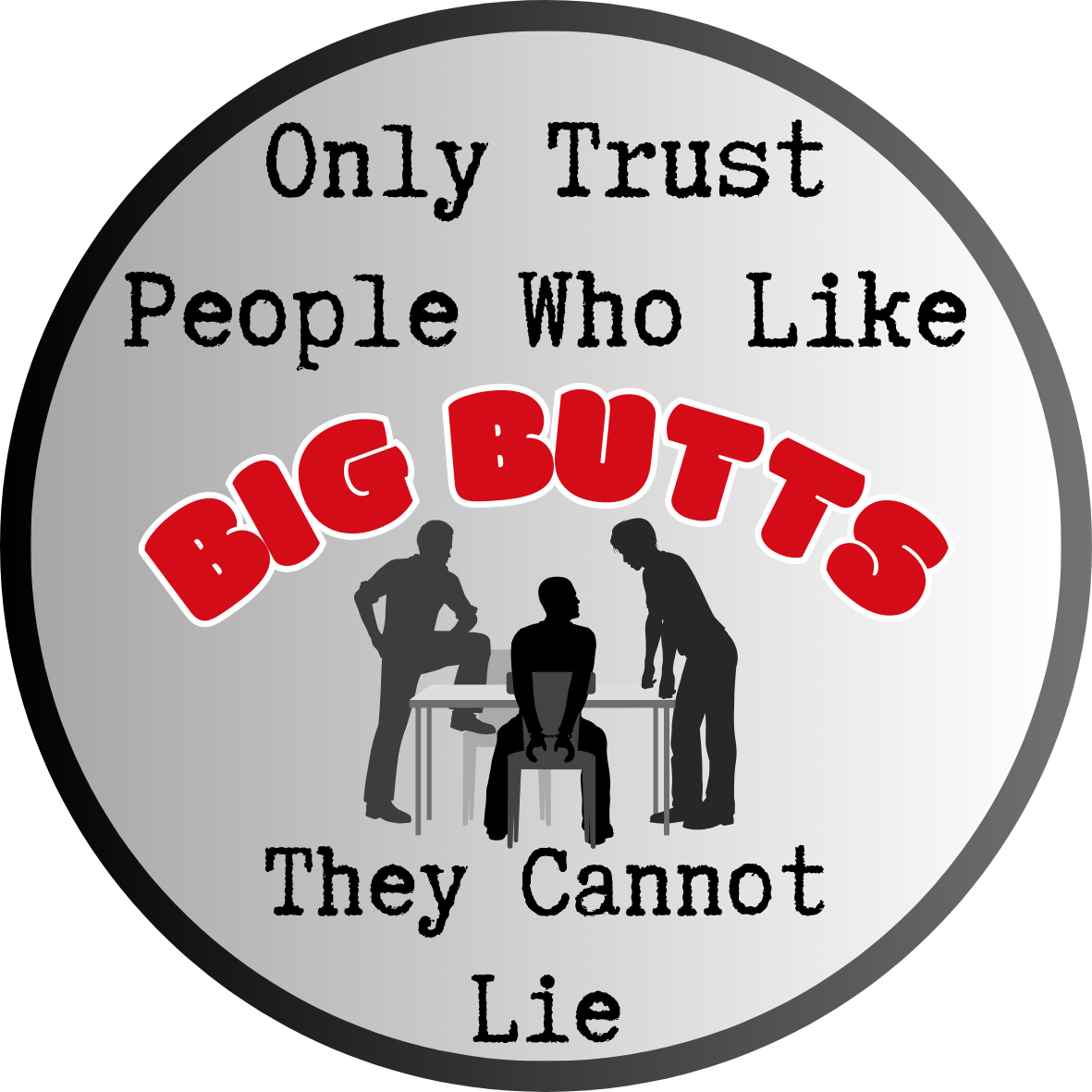 Car Window Sticker - Big Butts