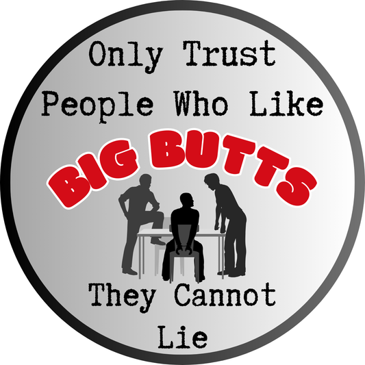 Car Window Sticker - Big Butts