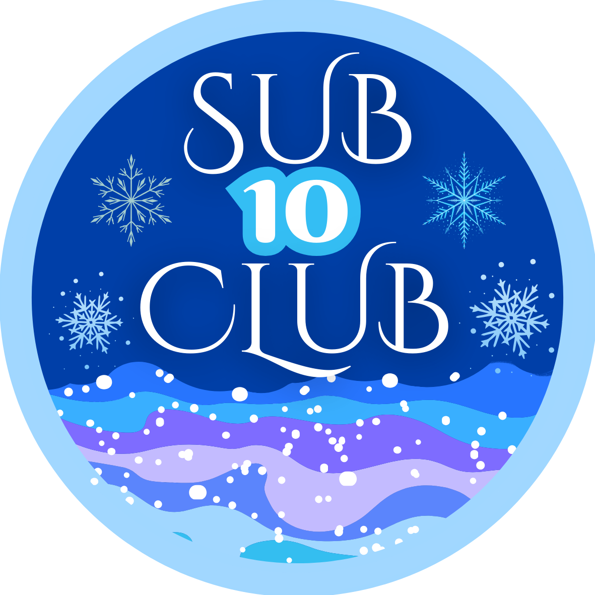 Car Window Sticker - Sub 10 Club