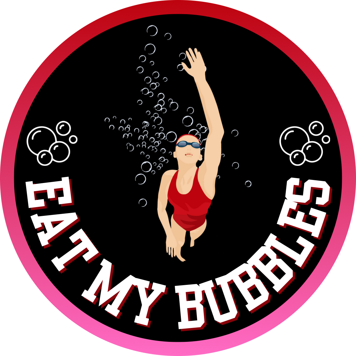 Car Window Sticker - Eat My Bubbles