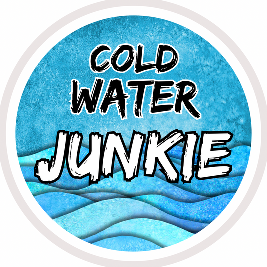 Car Window Sticker - Cold Water Junkie