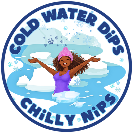 Cold Water Dips, Chilly Nips Sew On Patch