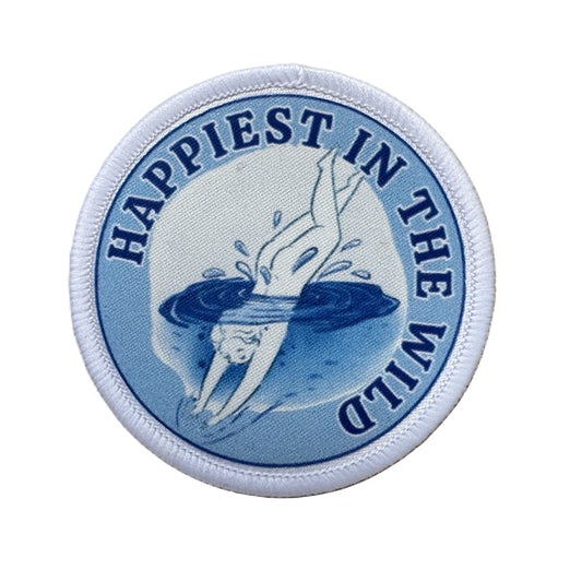 Happiest In The Wild Sew On Patch