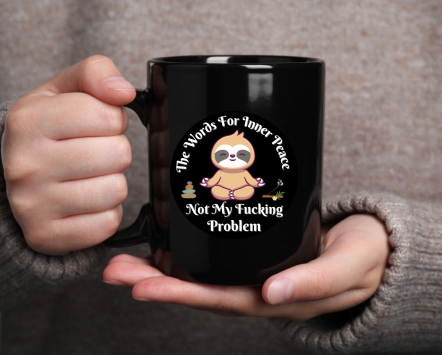 Words For Inner Peace Mug