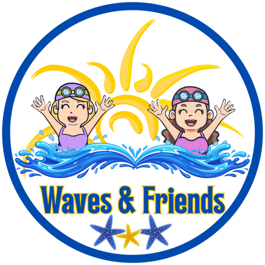 Car Sticker -  Waves & Friends