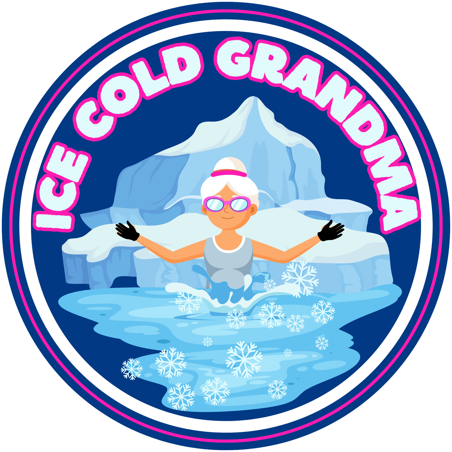 Car Sticker -  Ice Cold Grandma