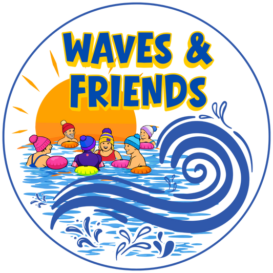 Car Sticker -  Waves & Friends